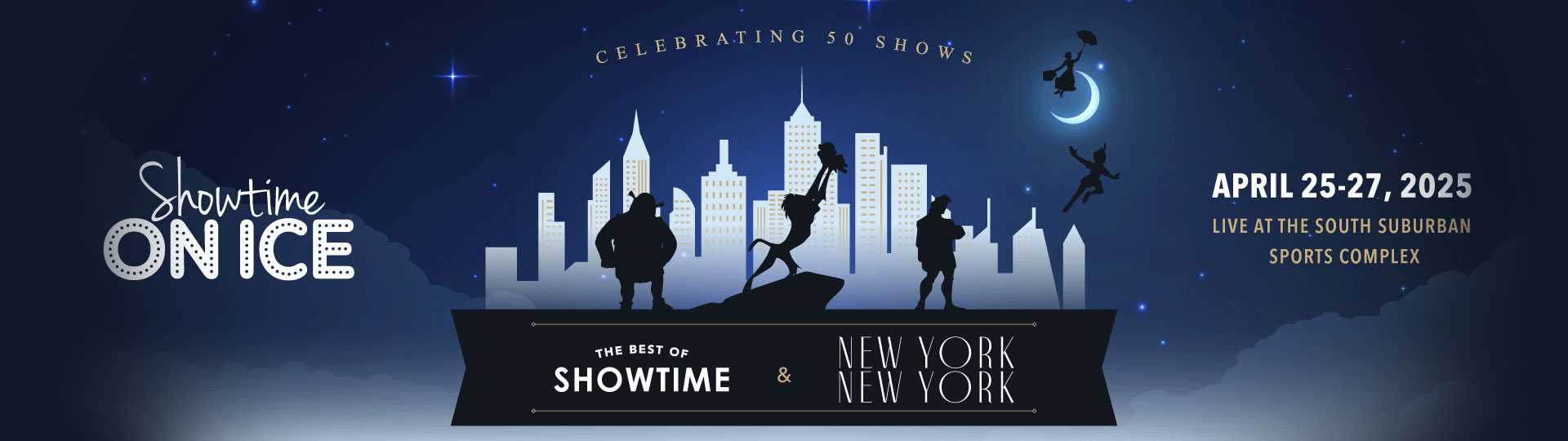 Showtime on Ice event promotional graphic.